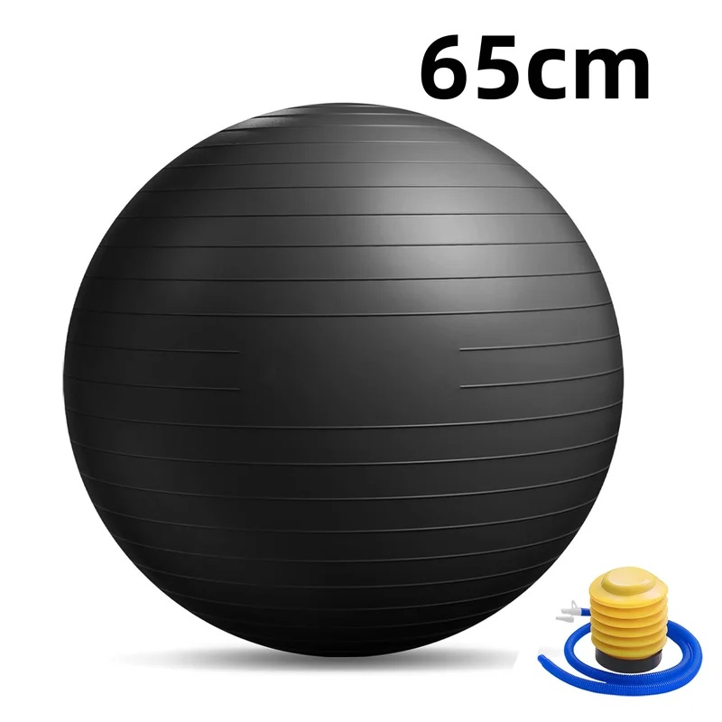 Anti-Burst Yoga Ball with Pump - Pilates Toning Ball 评论和价格