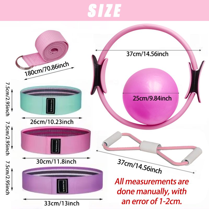 NEW Pilates Ball And Ring Set  - Pilates Toning Ball 评论和价格