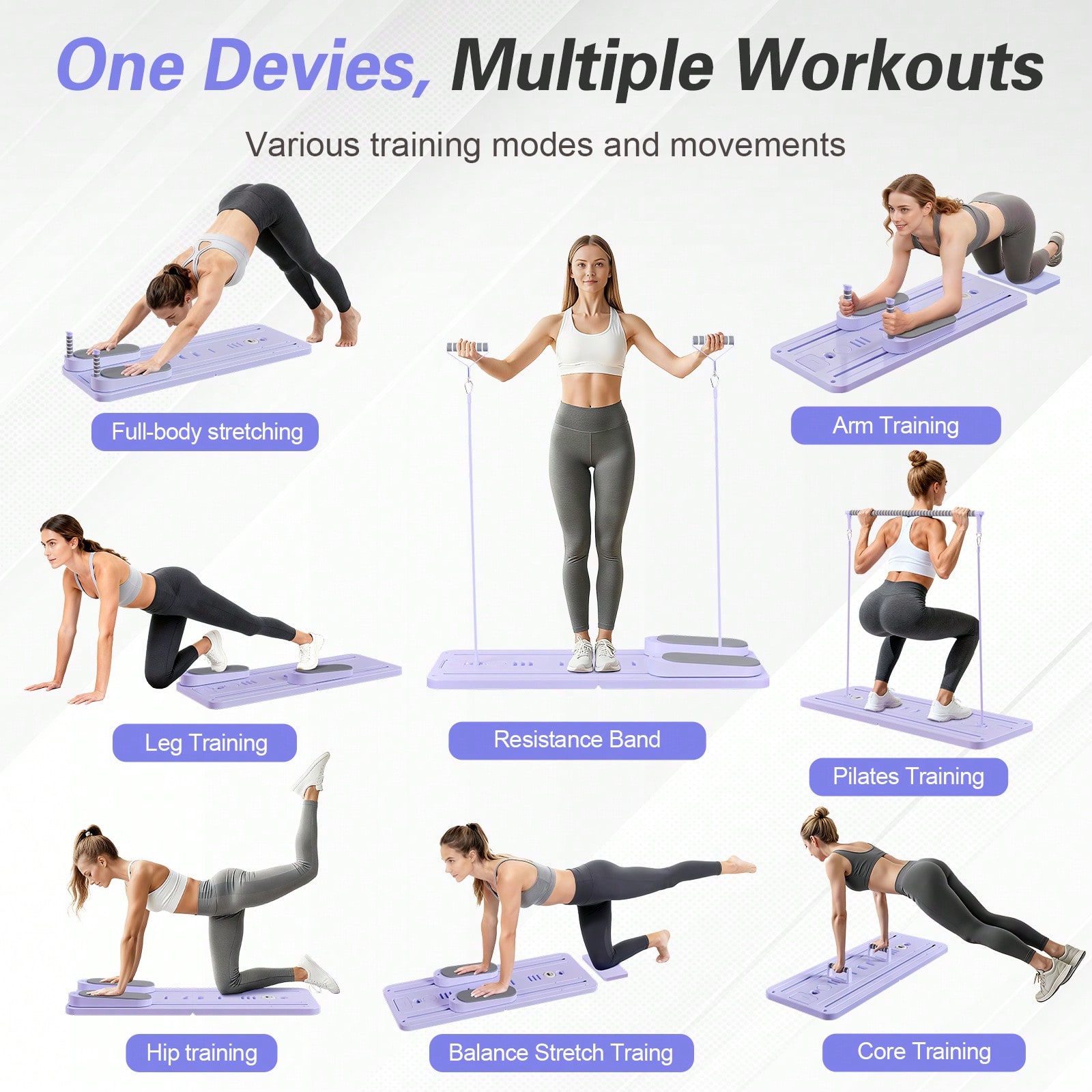 Pilates Reformer With Bar, Pil - Pilates & Yoga Tina Fehrenbach 评论和价格