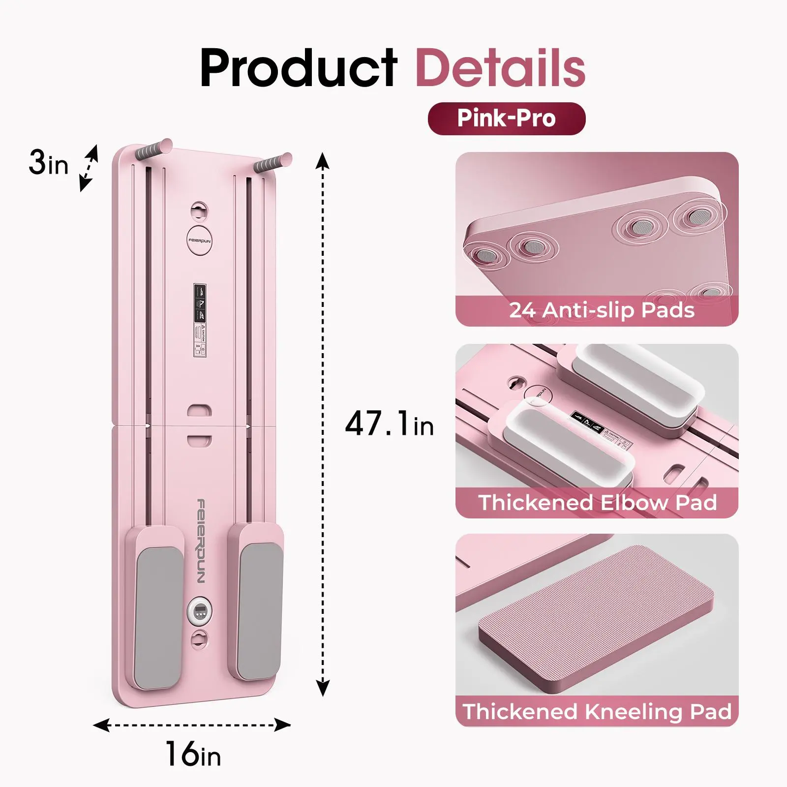 Foldable Pilates Board Multifu - Pilates & Yoga Tina Fehrenbach 评论和价格