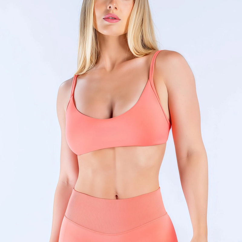 HISTELLO Impact Scoop Neck Bra - Pilates Yoga Exercises 评论和价格