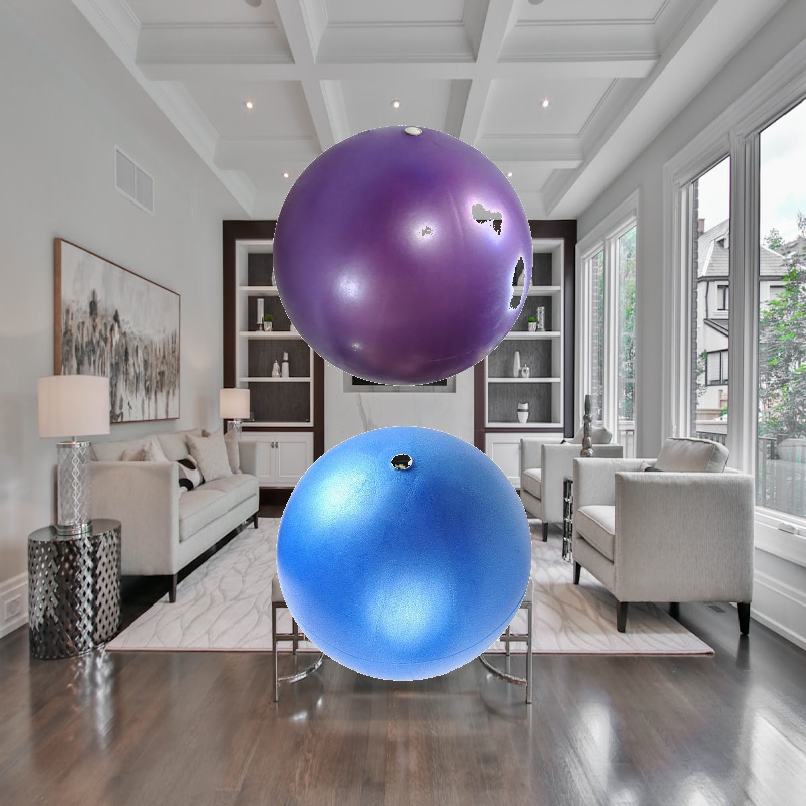 Fitness Yoga Ball 25cm Mini Pi - Pilates Yoga Or 评论和价格