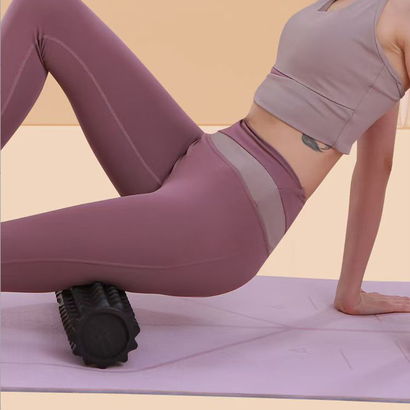 Foam Roller Yoga Block Set 33/ - Pilates Yoga Exercises 评论和价格