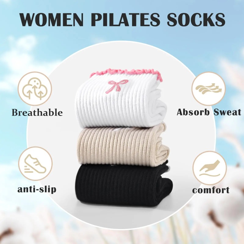 Professional Yoga Socks, Cotto - Pilates & Yoga Tina Fehrenbach 评论和价格