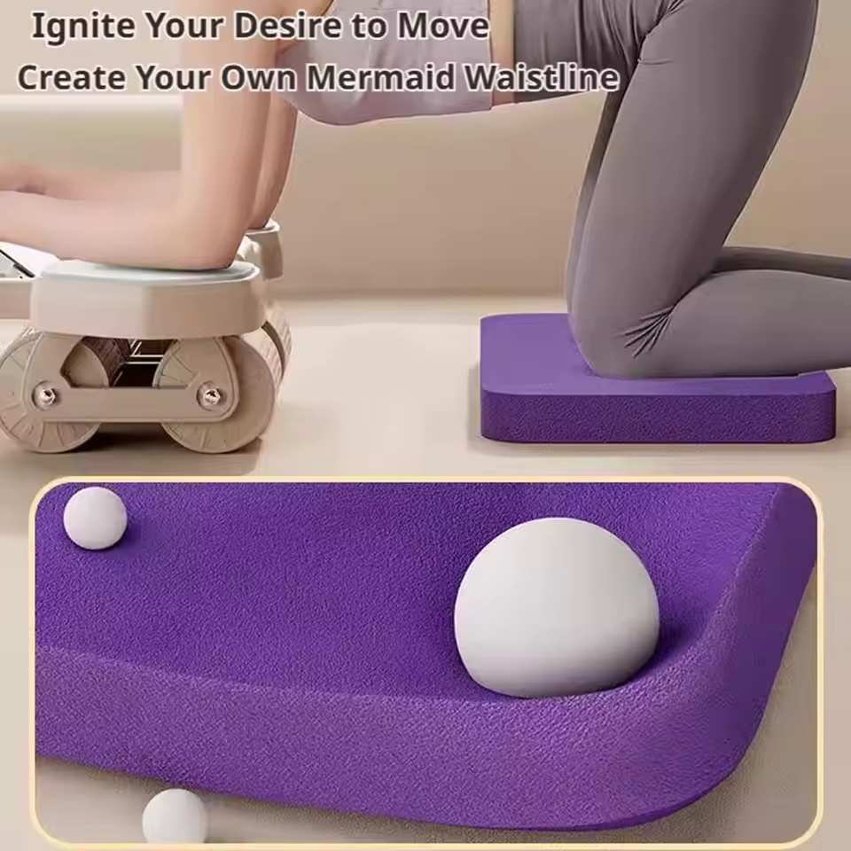 1pc Non‑Slip Foam Balance Pad, - Pilates Yoga Matte 评论和价格
