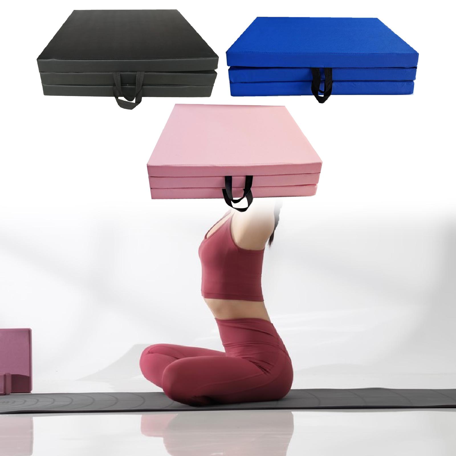 Fitness Mat Foldable Stretch P - Pilates Yoga Matte 评论和价格
