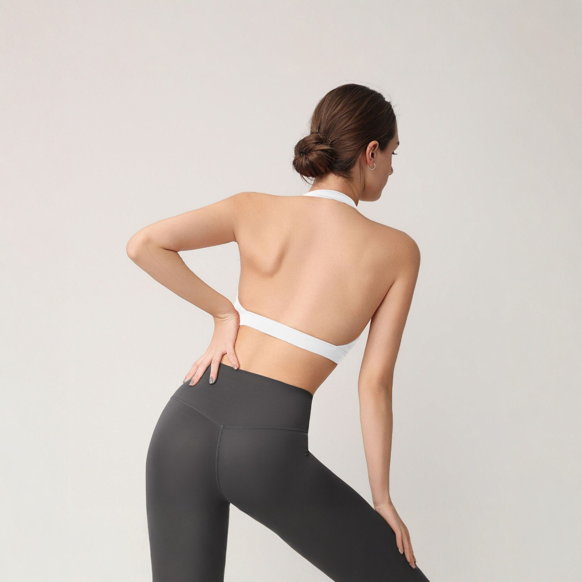 Women's Halter Sports Bra with - Pilates Yoga Exercises 评论和价格
