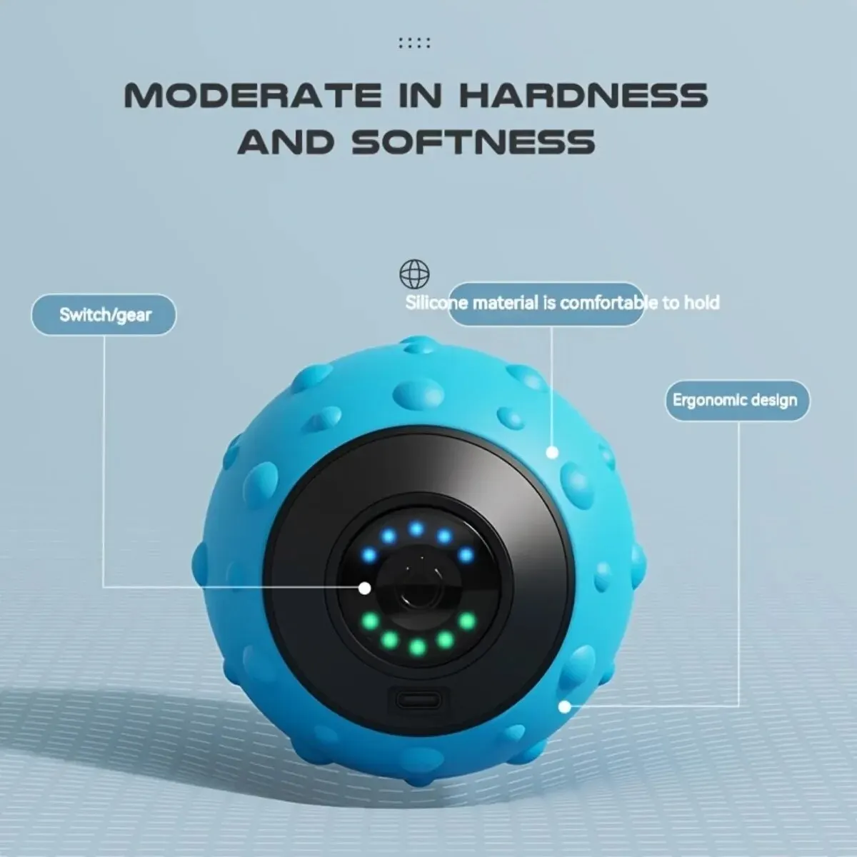 Electric Vibration Massage Bal - Pilates Toning Ball 评论和价格