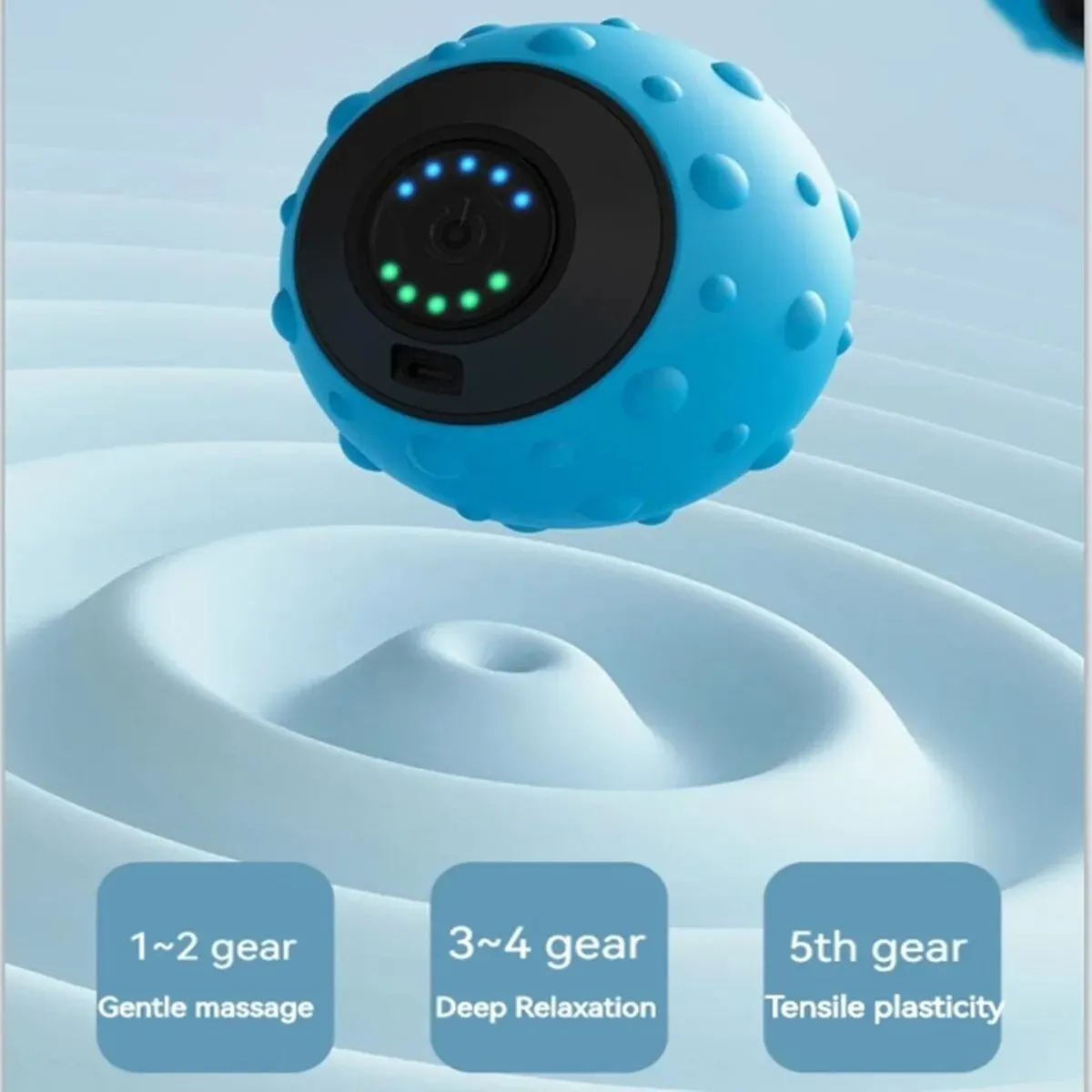 Electric Vibration Massage Bal - Pilates Toning Ball 评论和价格