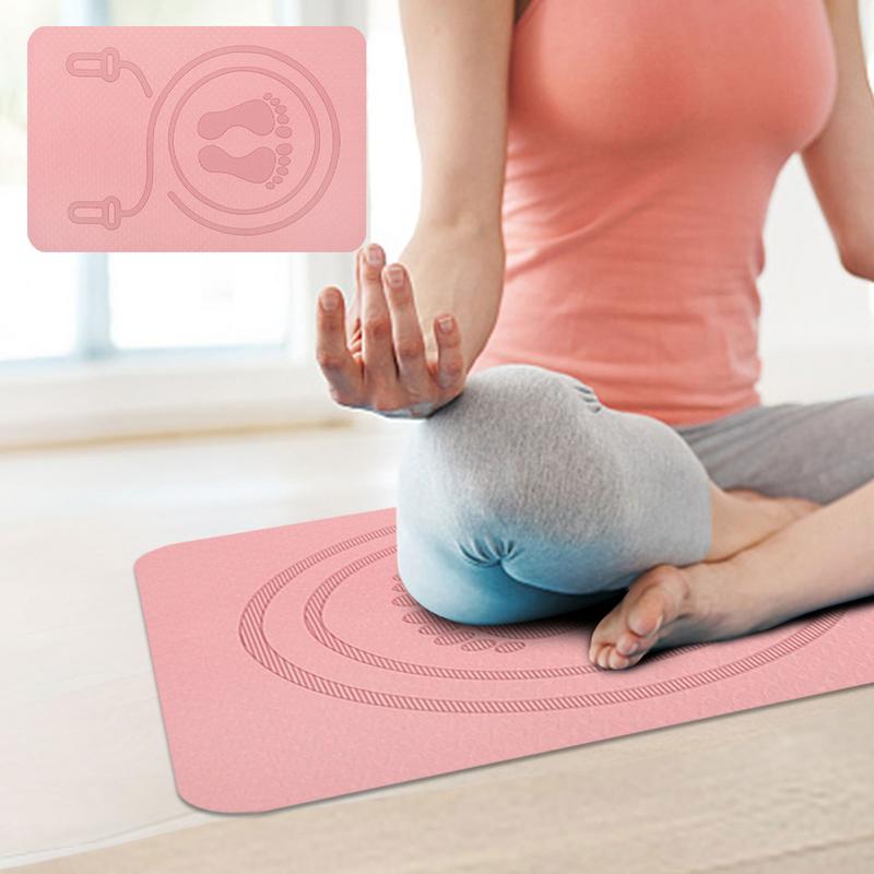 6mm Jump Rope Mat TPE Material - Pilates Yoga Matte 评论和价格