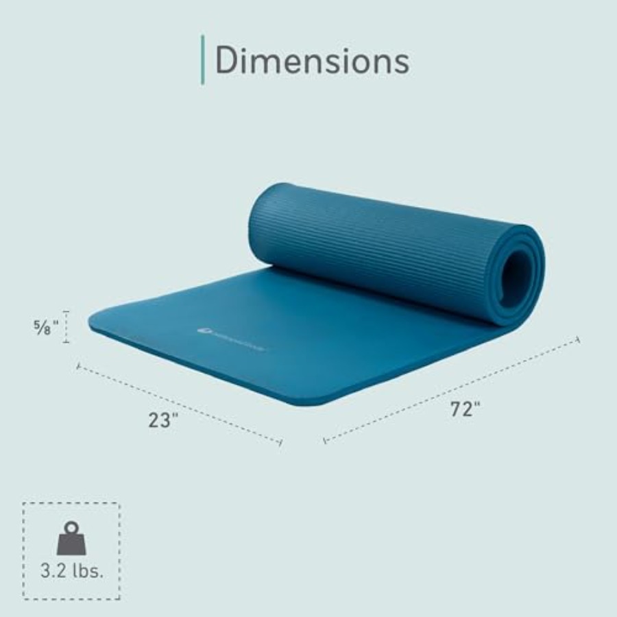 Pilates and yoga mat for studi - Pilates Yoga Or 评论和价格