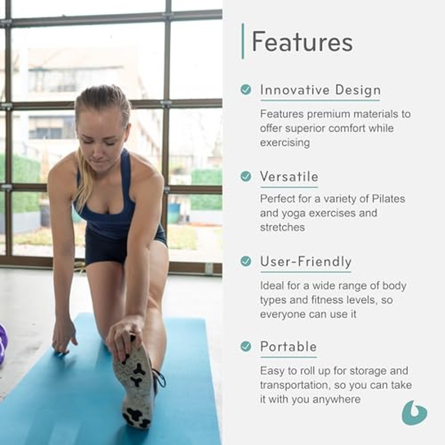 Pilates and yoga mat for studi - Pilates Yoga Or 评论和价格