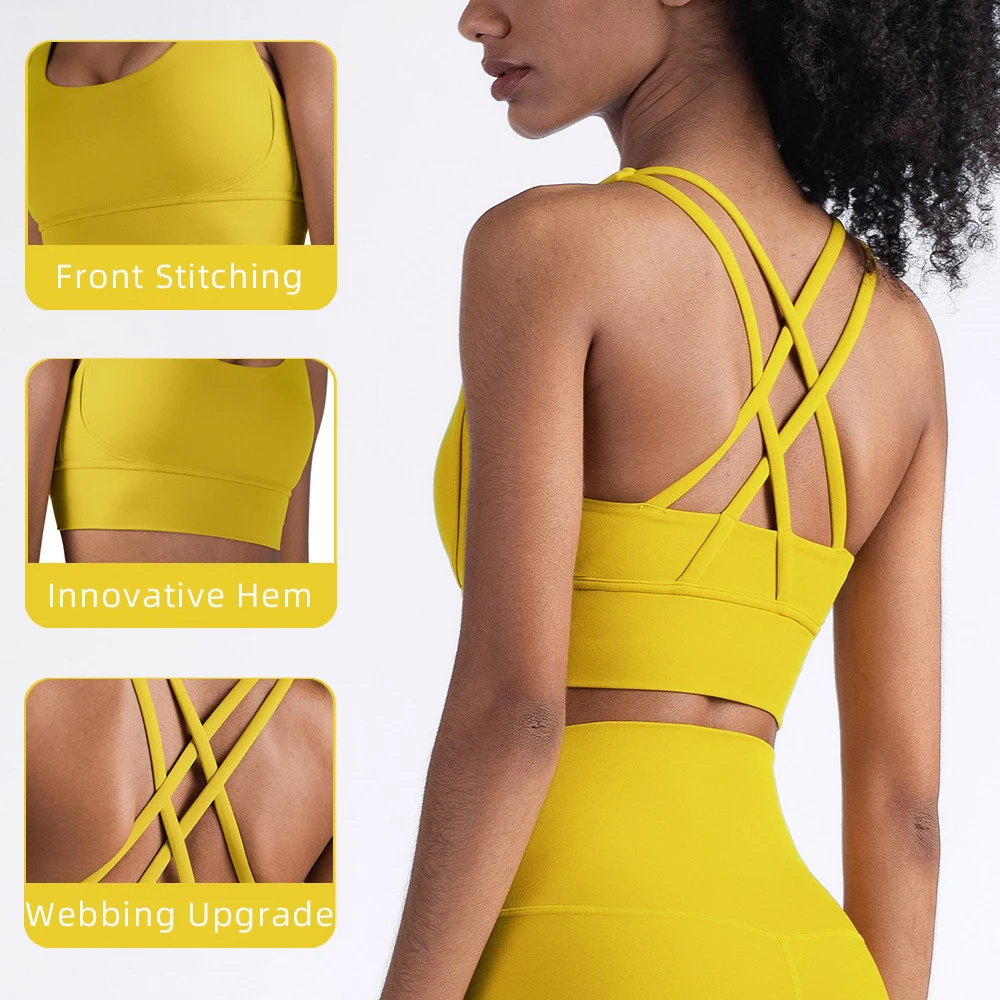 Summer Fashion Cross Back Wome - Pilates Yoga Wear 评论和价格
