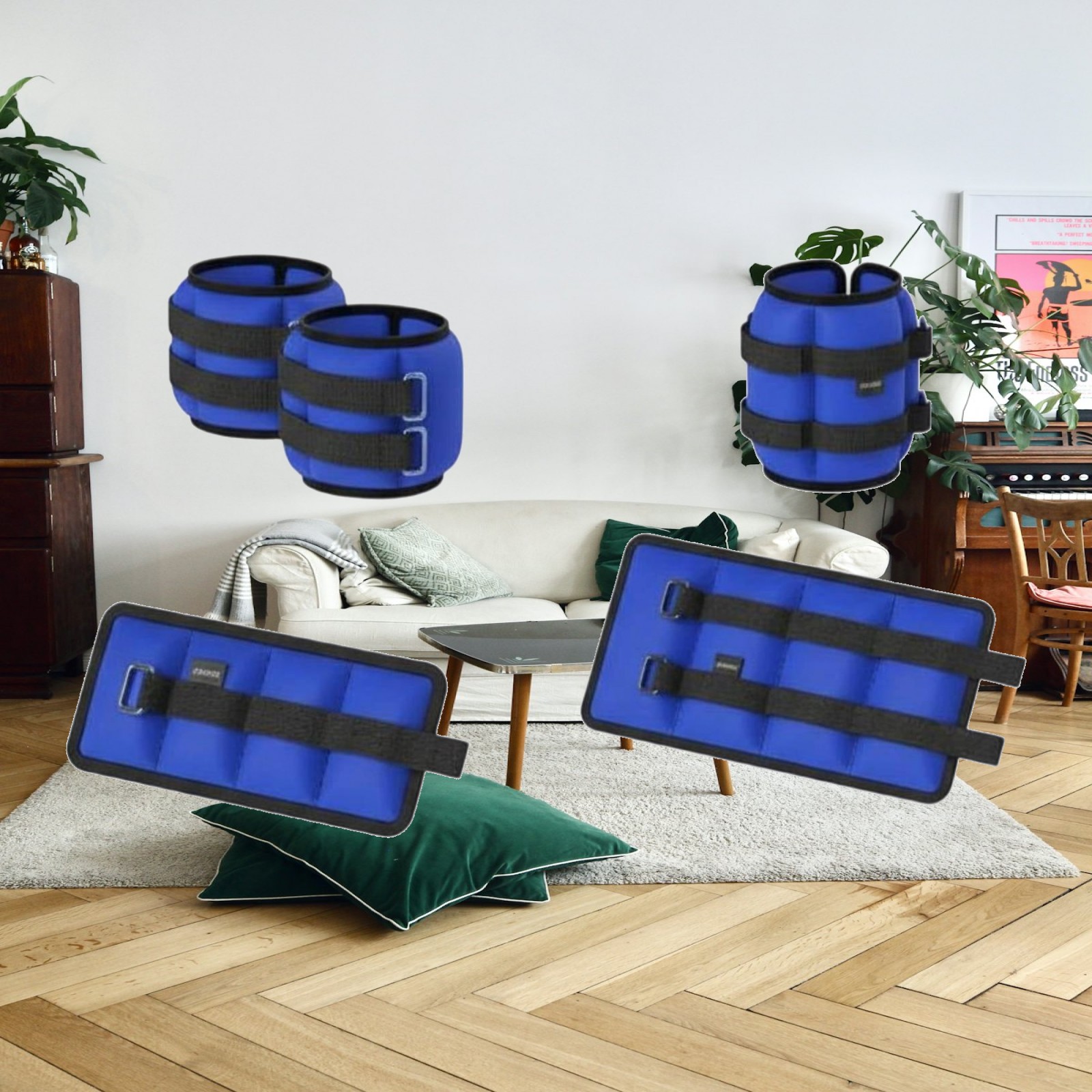 Leg Sandbag 1kg Ankle Weights  - Pilates Yoga Oxford 评论和价格